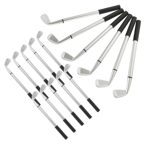 NUOBESTY 1 Satz Golf-kugelschreiber Aus Metall Golfstift Favorisieren Klebriges Golf Punkt Stift Golfkeile Dot Golf Schwarzes Golf Unzerbrechlicher Golf Schwarze Kugelschreiber Pp 16st von NUOBESTY