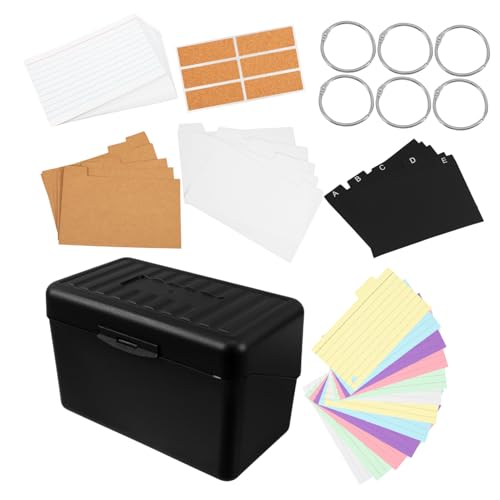 NUOBESTY 1 Satz Karteikartenhalter-set Trennkarteikarte Multifunktionsschlüssel Kit -karteikarte Schraubenschlüssel Werkzeugschlüssel Grußkarte Karteikarte Teller Palette Plastikpapier von NUOBESTY