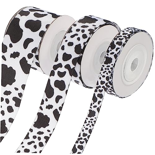 NUOBESTY 1 Satz Kuh Gurtband ribbon schienbeinschoner tape Geschenkbandrolle decoration dekoration party präsentiert Bänder Kuchenband Dekoratives Geschenkband Geschenkzubehör Polyester von NUOBESTY