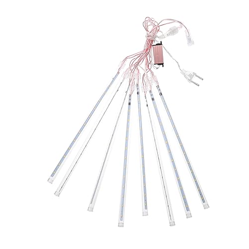 NUOBESTY 1 Satz Led-lichterkette Weihnachtsdeko Atmosphärisches Licht Dekorative Außenlampe Fallende Regenlichter Wasserdichte Meteorlichter Patch Farbiges Licht Pvc Weiß NUOBESTY 1 Satz Led-lichterkette Weihnachtsdeko Atmosphärisches Licht Dekorative Außenlampe Fallende Regenlichter Wasserdichte Meteorlichter Patch Farbiges Licht Pvc Weiß von NUOBESTY