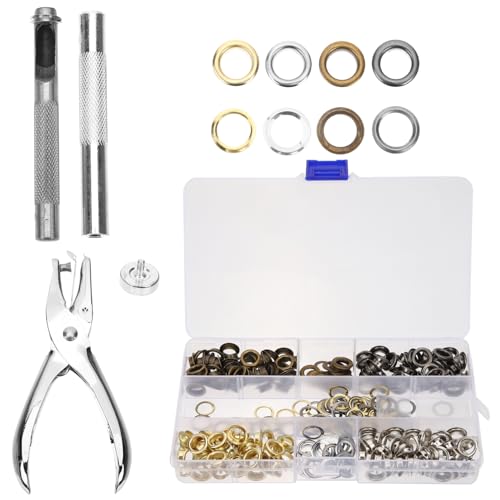 NUOBESTY 1 Satz Nähset für Knöpfe schnappen Fixer pro Magnetverschlüsse für Geldbörsen Technik snap button kit druckknopf werkzeug Abdeckknopf-Kit Druckknöpfe für Bootsabdeckungen Kupfer von NUOBESTY