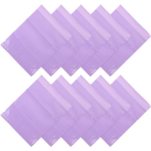 NUOBESTY 1 Satz Umschlag Pe-mail-express-beutel Kleidung -verpackung Versandtasche Gepolsterte Versandtaschen Kuriertasche Porto Taschen Veröffentlichung Sport Violet 100st von NUOBESTY