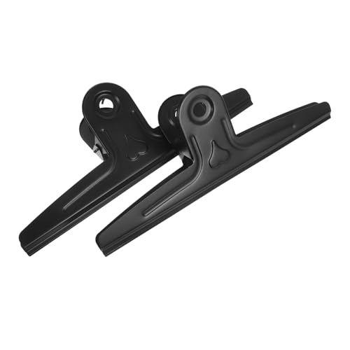 NUOBESTY 1 Satz Zeichenbrett-clip Party Liefert Requisiten Plattenordner Büroklammern Edelstahlclips Zeichenbrettclip Clips Zum Aufhängen Clipboard-clips-hardware Rostfreier Stahl Black 2st von NUOBESTY