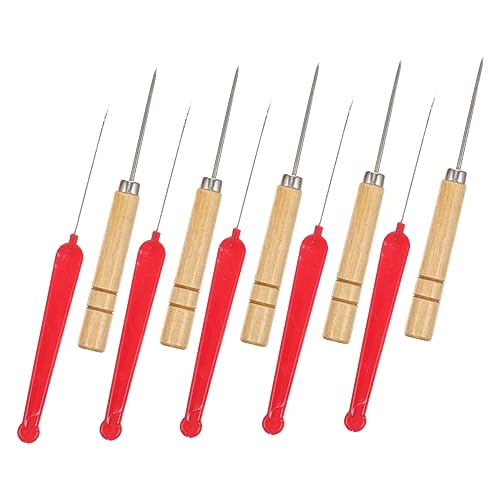 NUOBESTY 1 Satz häkeln garn nadeln Schmuckzubehör Kreuznadeln tragbare Perlen DIY-Perlen beading needle basteln set kügelchen beads pinnadeln Ahle Perlennadel für den Haushalt Plastik von NUOBESTY