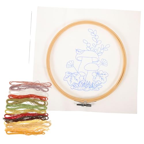 NUOBESTY 1 Satz handgestickter Anzug stickmuster stickmotive strickset stickerset stickrahmen set Kreuzstich gestanzte Kits Praktische Kreuzstichsets DIY-Sticksets Bettwäsche aus Baumwolle von NUOBESTY