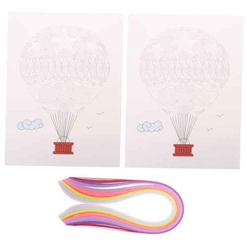 NUOBESTY 1 Set Papier Quilling Werkzeugset Armband Perlen Kits Bastel Set Für Ästhetisches Scrapbooking Zubehör Für Journale Prägegerät Kartenherstellungs Kit Scrapbooking von NUOBESTY