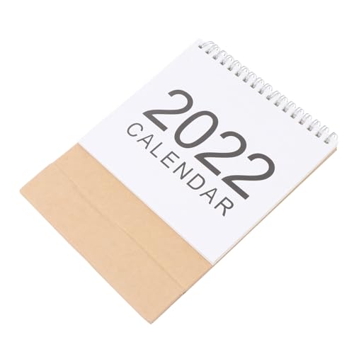 NUOBESTY 1 Stück 2022 2022 Einfacher Tischkalender Großer Tischkalender Desktop Staffelei Kalender Stehtischkalender 2024 Schreibtisch Für Büro Datum 2022 Monatskalender Anzeige 5x7 Papier von NUOBESTY