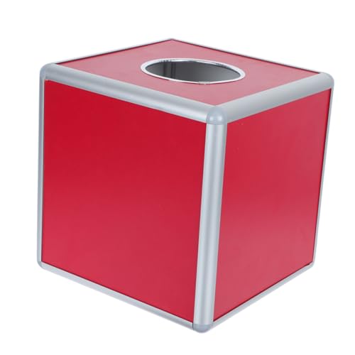 NUOBESTY 1 Stück Karton Lotterie-box Versiegelter Behälter Polling-container Tombola-losbehälter Card Ball Aufbewahrungsbehälter Lotterie Container Aluminiumlegierung. von NUOBESTY