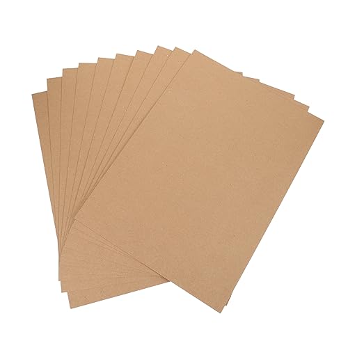 NUOBESTY 10 Blätter handgemachtes Geschenkpapier Bastelpapier leere Zeitschriften Masse Skizzenpapier braunes Papier gewellt paketpapier packpapier Marker-Malpapier Zeichenpapiere Chocolate von NUOBESTY