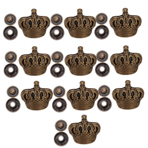 NUOBESTY 10 Sätze Verschlussknopf Pin-kit Spanner Kupplungsbolzenschloss Brosche-diy-kit Schwarze Knöpfe Befestigungselemente Splinte Süße Wassermelonen-emaille-anstecknadel Bunte Knöpfe von NUOBESTY