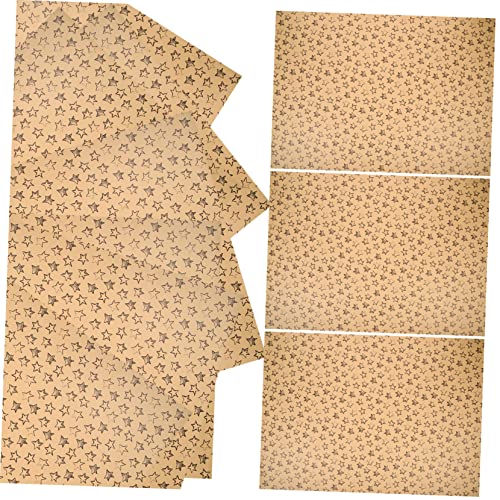 NUOBESTY 10 Stück Blätter Kraft-Geschenkpapier braune Packpapiere Geschenkverpackungspapier paketpapier einpackpapier braunes geschenkpapier geburtstag geburtstagsgeschenk verpackungspapier von NUOBESTY