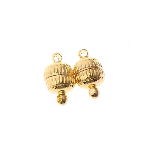 NUOBESTY 10 Stück Diy Magnetverschluss für und Armbänder Stabiler Schmuckverschluss Goldene Magnetische Verschlüsse für Schmuck Basteln und Diy Projekte NUOBESTY 10 Stück Diy Magnetverschluss für und Armbänder Stabiler Schmuckverschluss Goldene Magnetische Verschlüsse für Schmuck Basteln und Diy Projekte von NUOBESTY