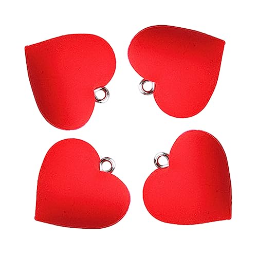 NUOBESTY 10 Stück Teiliges Rote Herz Ohrringe Anhänger Schmuck Zubehör Diy Material für Armbänder und Kreative Bastelprojekte NUOBESTY 10 Stück Teiliges Rote Herz Ohrringe Anhänger Schmuck Zubehör Diy Material für Armbänder und Kreative Bastelprojekte von NUOBESTY