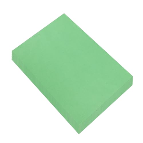 NUOBESTY 100 Blatt Farbdruckpapier druckerpapier Origami-Papier dickeres Faltpapier zartes Bastelpapier dekoratives Faltpapier Bastelpapier selber falten zartes Malpapier Malpapiere Green von NUOBESTY