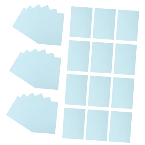 NUOBESTY 100 Blatt Konstruktionspapiere Himmelblaues Papier Malpapier A4-Papier blaues Druckpapier Schreibpapiere letter paper papierschere kraftpapier Bastelpapiere Druckpapiere Blue von NUOBESTY