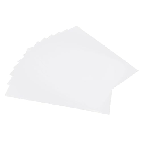 NUOBESTY 100 Blatt leeres Pauspapier Druckerpapier Computerpapier Kunstpapier Pergamentpapier Papier skizzieren bedruckbares Transparentpapier bedruckbares leeres Papier Lackmuspapier Weiß von NUOBESTY