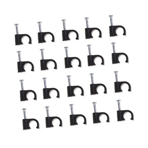 NUOBESTY 100 Stück Drahtkarte Kabel-Organizer Wand Kabeldrahtklammern Verschluss isoliert Kabelhalter Klemme Kabelbindung Kabelbefestigungen Drahtklemme Werkzeug Kabelbinder NUOBESTY 100 Stück Drahtkarte Kabel-Organizer Wand Kabeldrahtklammern Verschluss isoliert Kabelhalter Klemme Kabelbindung Kabelbefestigungen Drahtklemme Werkzeug Kabelbinder von NUOBESTY