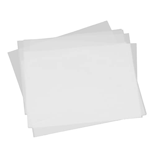 NUOBESTY 100St Transparentpapier technisches zeichnen zeichenpapier Bleistiftzeichnung plotterpapier Papier zum Nachzeichnen Kopierpapier zeichnen durchscheinendes Pauspapier Weiß von NUOBESTY