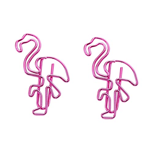 NUOBESTY 10St Büroklammer dinge things school supplies schulsachen durchschreibepapier paper clip ordnee geldbörse geldklammer schulmaterial geldbörse clip aktenordner cartape offic Rosa von NUOBESTY