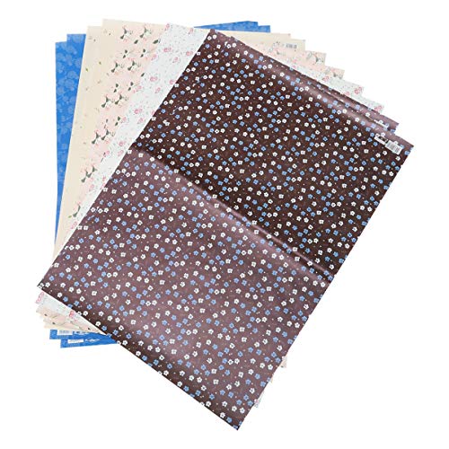 NUOBESTY 10St Kleines Geschenkpapier papierschere decoupage papphefter einpackpapier Verpackungspapier selber machen Bastelpapier präsentieren bedrucktes Papier DIY-Papier von NUOBESTY