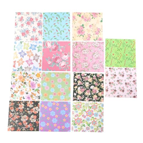 NUOBESTY 120St kreatives Origami esspapier bedrucken kraftpapier craft paper kraft paper Bastelpapier Druckpapier Papiere falten faltpapier quadratisches Papier von NUOBESTY