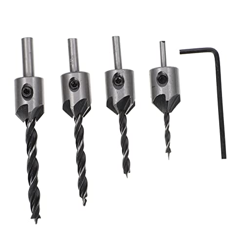 NUOBESTY 1Satz Holzbearbeitungsbohrer Hochwertigem Teiliges Countersink Drill Bit Verjüngte Bohrer für Einfache Installation und Präzise Ergebnisse NUOBESTY 1Satz Holzbearbeitungsbohrer Hochwertigem Teiliges Countersink Drill Bit Verjüngte Bohrer für Einfache Installation und Präzise Ergebnisse von NUOBESTY