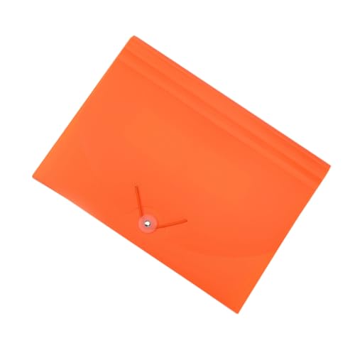 NUOBESTY 1Stk Organtasche Organizer für Office-Dokumente acordian ordner Büroordner Aktenhalter storage pockets storage bags Aufbewahrungstasche für Dokumente Orangefarbener Dateiordner pp von NUOBESTY