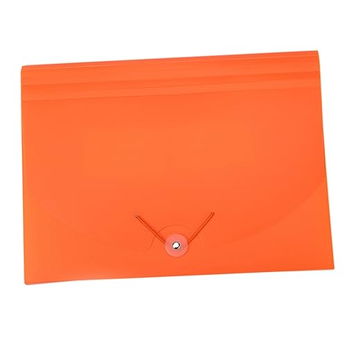 NUOBESTY 1Stk Organtasche storage pockets storage bags Büromappe cartape Office-Ordner Dokumententasche Dokumentenmappen Aktentasche Aufbewahrungstasche für Dokumente Aktenordner Orange von NUOBESTY