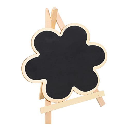 NUOBESTY 1Stk vertikale Tafel Kreidetafeln für Tischplatten tafeln tafel mit staffelei Kreidetafel für den Tisch Tafelschild write board Writing Board Desktop-Ornament Holztafel hölzern von NUOBESTY