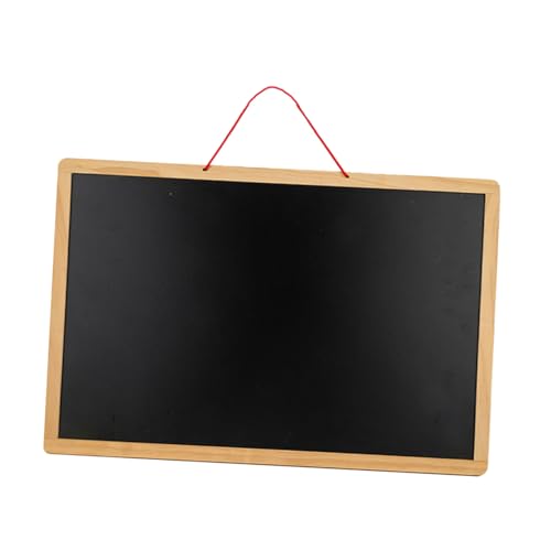 NUOBESTY 1stk Tafel Hängendes Whiteboard ? Tarafl? Tahta Hängendes Nachrichtenbrett Mini-whiteboards Staffelei Whiteboard Desktop-whiteboard Message-board-ornamente Türbehänge Black Hölzern von NUOBESTY