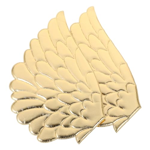 NUOBESTY 2 Paare Angel Wings Patch Engelsflügelreparatur Applikation Engelsflügel Patches Applikation Mit Engelsflügeln Applikationspatch Aufnähen Große Engelsflügel Dekoration Stoff Golden NUOBESTY 2 Paare Angel Wings Patch Engelsflügelreparatur Applikation Engelsflügel Patches Applikation Mit Engelsflügeln Applikationspatch Aufnähen Große Engelsflügel Dekoration Stoff Golden von NUOBESTY