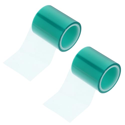 NUOBESTY 2 Rollen transparentes klebeband Band Masse UV-Klebeband dekoratives Klebeband Lünetten aus Harz Harzband nahtloses Papierband das Haustier Green von NUOBESTY