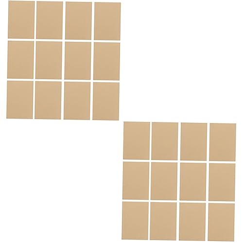 NUOBESTY 2 Sätze A4 Kraftpapier Pergamentpapier Notizpapier Brief Pappe Kraftpapier Vintage-geschenkpapier 4k Schreibwaren Altes Schreibpapier Briefpapier Brown 100 Blatt*2 von NUOBESTY