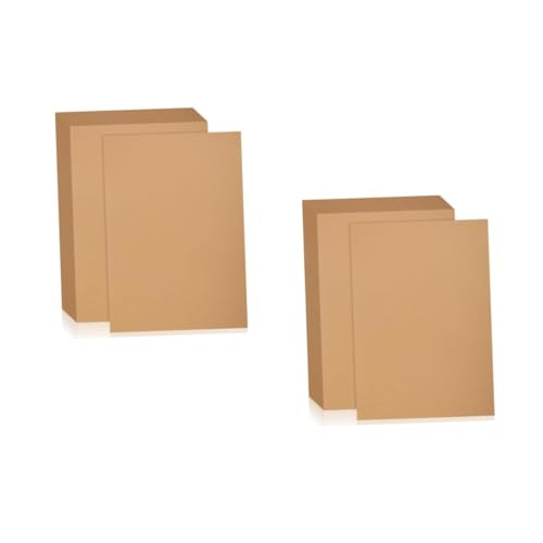 NUOBESTY 2 Sätze Gemälde Handgeschöpfter Karton Geschenkpapier Kartenvorrat Skizzenpapier Kartenvorrat Drucke Papierkartenvorrat Dicker Papierkarton Handgeschöpftes 50 Stück * 2 von NUOBESTY