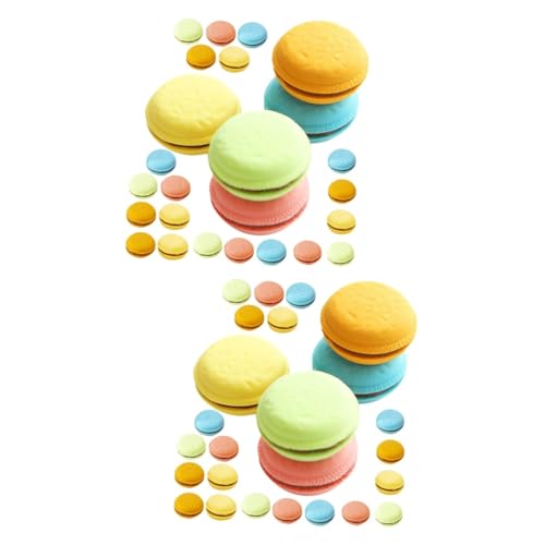 NUOBESTY 2 Sätze Macaron-radiergummi Coole Radiergummis Für Kinder Spaß Radiergummis Für Studenten Bulk Kinder Radiergummis Für Kinder Schöne Radiergummis Mini-cartoon-radierer 5 Boxen * 2 von NUOBESTY