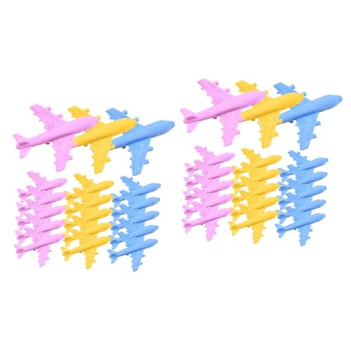 NUOBESTY 2 Sätze Radiergummi Erasers for Schulzubehör Schulsachen Überraschungsgeschenk Schulzeug Luft Gummis Drohne Schulpreise Lieferungen Kawaii Schulmaterial Plastik 18 Stück * 2 von NUOBESTY