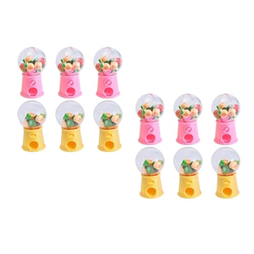 NUOBESTY 2 Sätze Radiergummi Spaß Erasers for Kucheltier Adventsgeschenke Eier Anmalen Toy Schulm Spielwaren Schülerbedarf Kindergäuer Schreibwaren Plastik 6 Stück * 2 von NUOBESTY