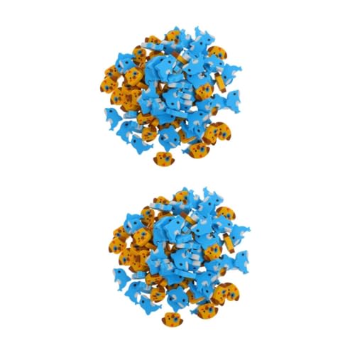 NUOBESTY 2 Sätze Welpe Radiergummi Hund Radiergummi Mini-tier Radiergummi Radiergummis Für Neuartiger Radiergummi Schöner Radiergummi Süße Mini-radierer 100 Stück * 2 von NUOBESTY