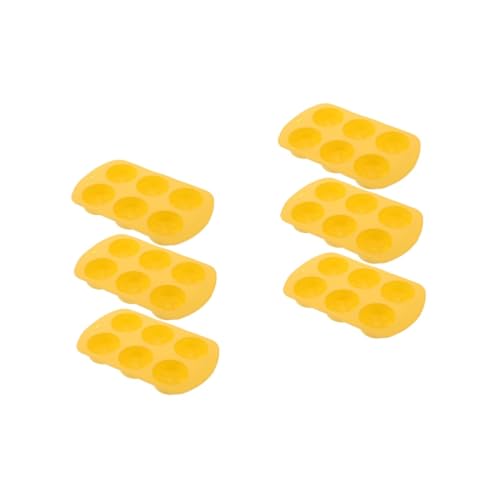 NUOBESTY 2 Sätze Zitronenform Silikonformen Zur Kerzenherstellung Diy Seifenform Aus Silikon Duftkerzenform Selber Machen Diy Formen Kerzenform Selber Gießen Kieselgel Yellow 3 Stück * 2 von NUOBESTY