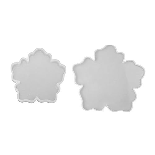 NUOBESTY 2 Stk Silikonform Hartwachs-kit Verschlüsse Farbspatel Fälschung Vermodern Bastelsets Schmuck Anlage Seifenform Künstlich Bausatz Wachsmaschine Palette Transparent Kieselgel von NUOBESTY