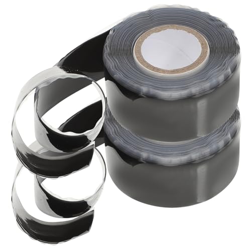 NUOBESTY 2 Stück Wasserrohr Reparaturband Wasserdichtes Klebeband Klempner Reparaturband Dichtband Wasserdichtes Klebeband Flexibles Pvc Rohr Wasserleck Dichtungsband Rohrdichtband von NUOBESTY