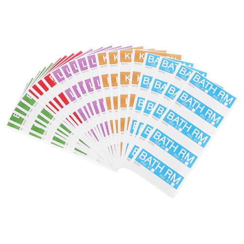 NUOBESTY 20 Blatt Klassifizierungs-tags Verschieben Entfernbare Etiketten Lassen Sich Leicht Abziehen Bunte Aufkleber Bewegliche Etiketten Abnehmbar Umzugsmaterial Kupferplattenaufkleber NUOBESTY 20 Blatt Klassifizierungs-tags Verschieben Entfernbare Etiketten Lassen Sich Leicht Abziehen Bunte Aufkleber Bewegliche Etiketten Abnehmbar Umzugsmaterial Kupferplattenaufkleber von NUOBESTY
