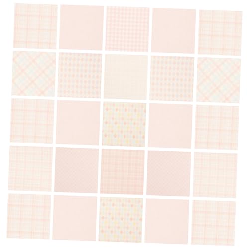 NUOBESTY 200 Blatt farbiges Papier kreativpapier buntpapier Tischdekoration Sammelalbum Tagebuch-Kit Sammelalben Briefpapier Band Fotoalbum Scrapbooking kraftpapier DIY-Papier buntes Papier von NUOBESTY