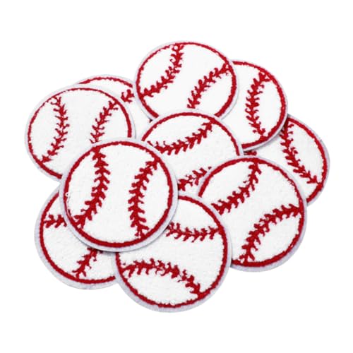 NUOBESTY 20st Handbuchzubehör Baseball-aufnäher Kleidung Liefert Abriebfeste Fellflecken Kleidungsflecken Für Den Täglichen Gebrauch Abriebfeste Kleidungsflicken Handtuchstickerei von NUOBESTY