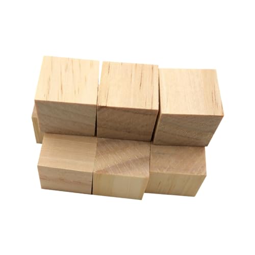 NUOBESTY 22St Hilfsmittel für den Mathematikunterricht Puzzles für Kinder Puzzle-Würfel Spielzeug für Kinder Toys Holzblöcke quadratischer Holzblock Spielzeug aus Holzbausteinen Bambus von NUOBESTY