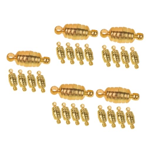 NUOBESTY 25 Stück Magnetschnalle Halskette Magnetverschlüsse Magnetische Halskettenverschlüsse Magnetverschlüsse Schmuckverschluss Für Halsketten Schmuck Magnetschnalle Armband von NUOBESTY