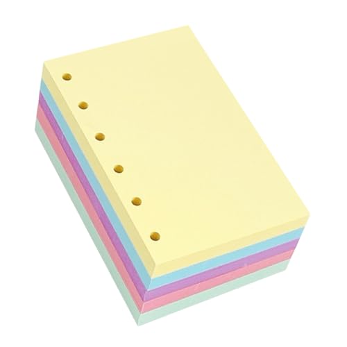 NUOBESTY 250 Trocken Abwischbare Ordner Trennblätter Mini Binder Clips Mini Etiketten Register Für Notizbücher Ringbuch Seitenteiler Löschbare Ordner Trennblätter Register von NUOBESTY