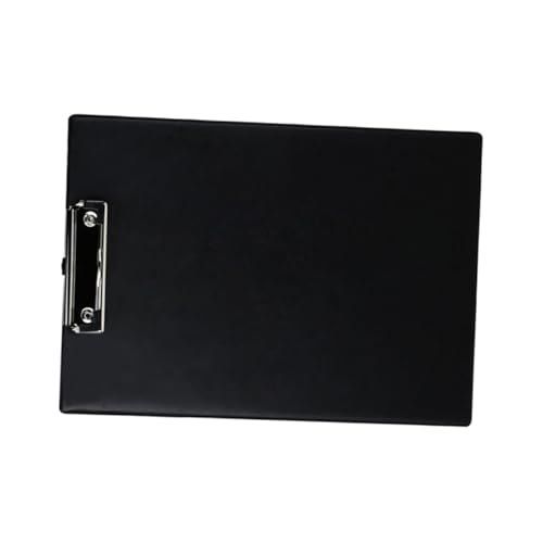 NUOBESTY 2St Schreibtafel write board clipboard aktenmappe cartape ordner Klassenzimmer-Klemmbrett Büro Rückwand Papier-Klemmbrett tragbar Datei Zwischenablage Papierhalter Klemmbrett Black von NUOBESTY