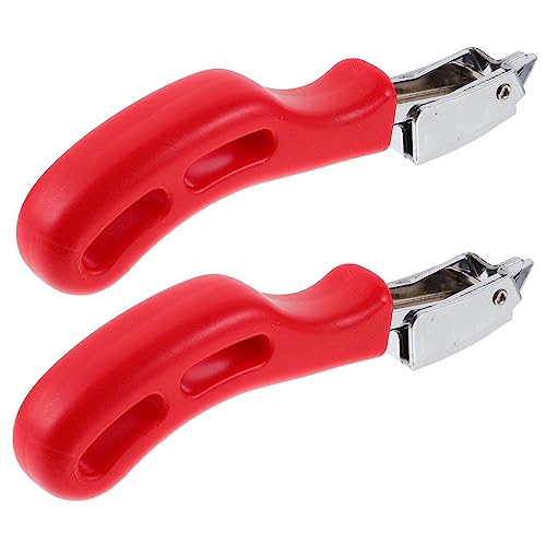 NUOBESTY 2er Set Heftklammern Entferner Aus Robuste Manuelle Tack Puller Werkzeuge Für Heimwerker Und Holzarbeiten Staple Remover Tool Für Präzises Entfernen Von von NUOBESTY