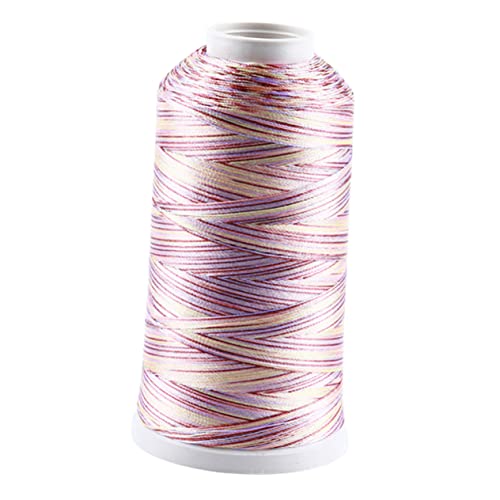 NUOBESTY 3 Eisseidenfaden tripl seidenbettwäsche flurteppiche Dreifach silk' n Kordelzug Bausatz Kit zur Schmuckherstellung Quastendraht Zange Kordel zur Schmuckherstellung Nähgarn Lavender von NUOBESTY